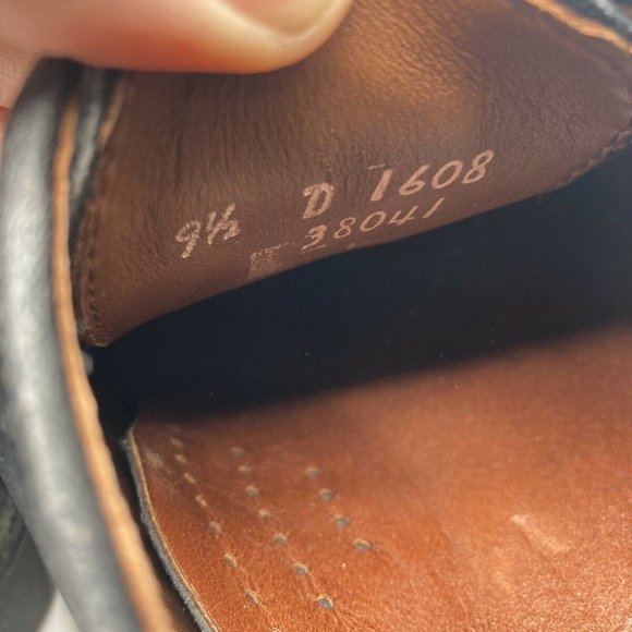 Allen Edmonds Mens Lace Up Split Toe 9.5D - Picture 3 of 10